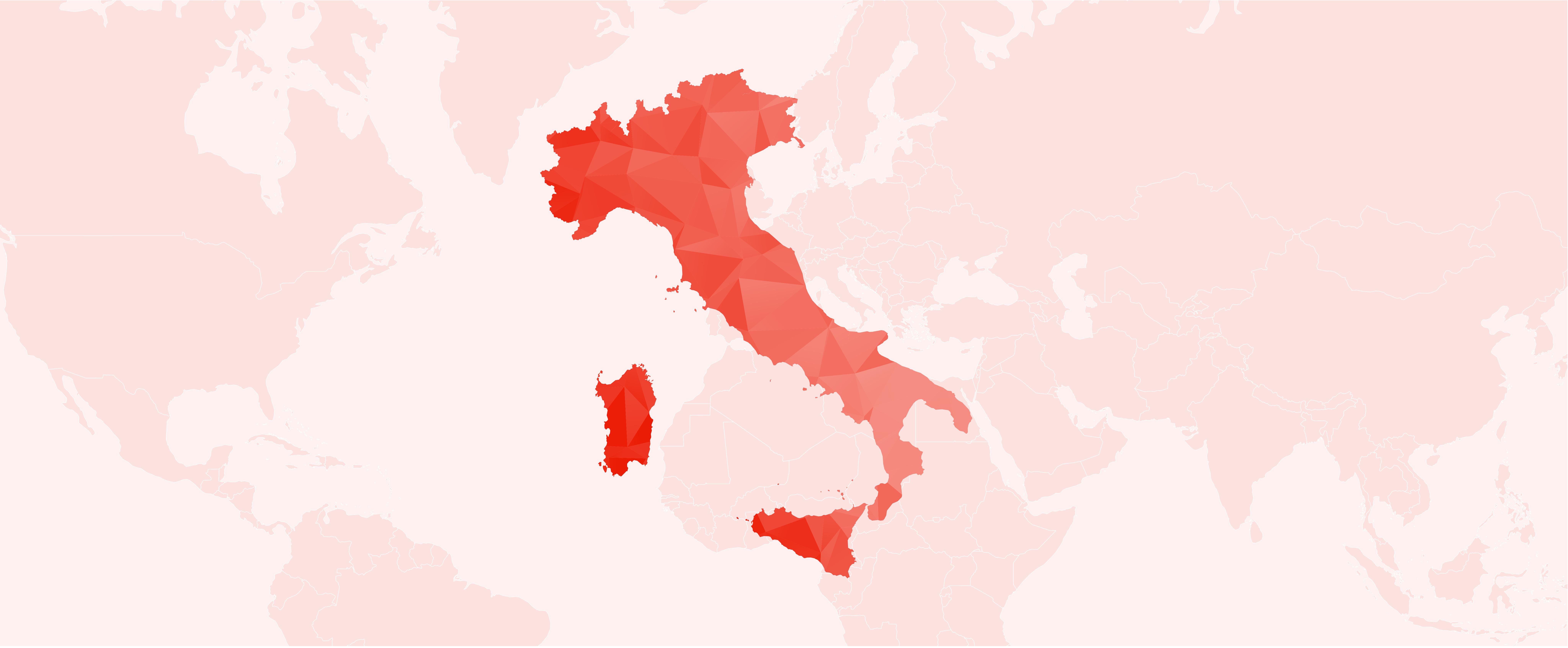 Mappa dell'Italia