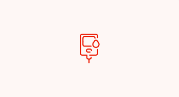 Blood glucose monitor icon