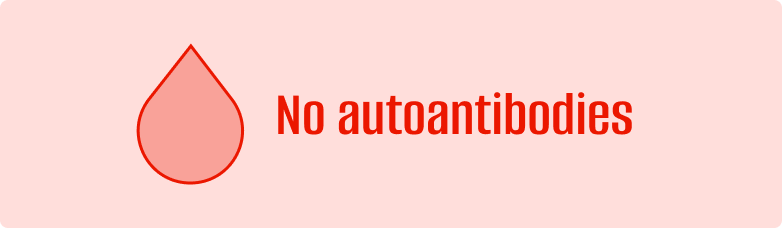 No autoantibodies