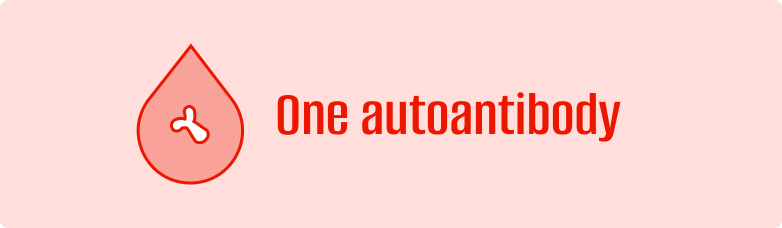 One autoantibody